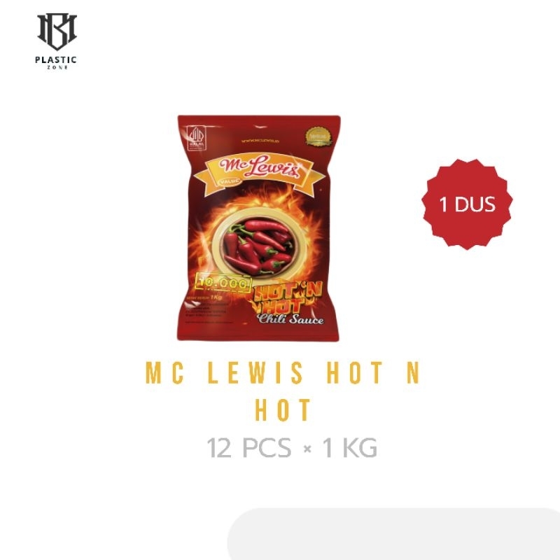 

MC LEWIS HOT N HOT 1 KG × 12 PCS / KARDUS