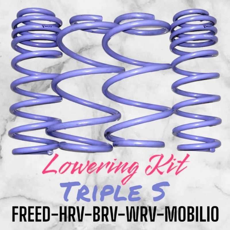 Lowering Kit Per Triple S Honda Jazz Freed Mobilio BRV HRV Not Tein Eibach