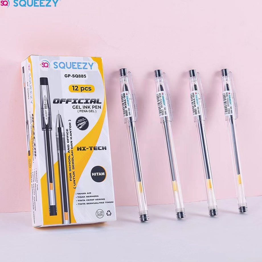 

Murah Lebay 12pc pen HI TECH 28MMPEN GEL HITECH HITECH