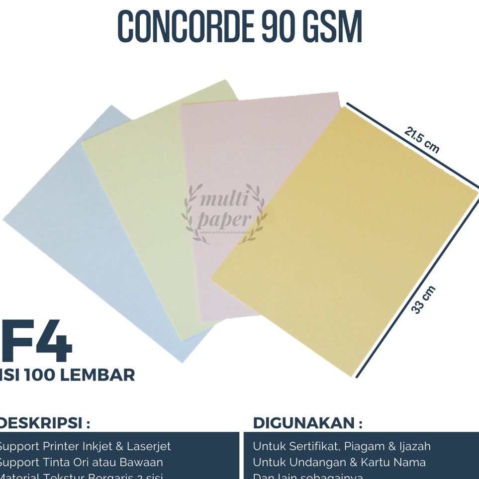 

Ready Kes Concorde F4 9gr isi 1 lembar Kes Concorde F4 9 gr