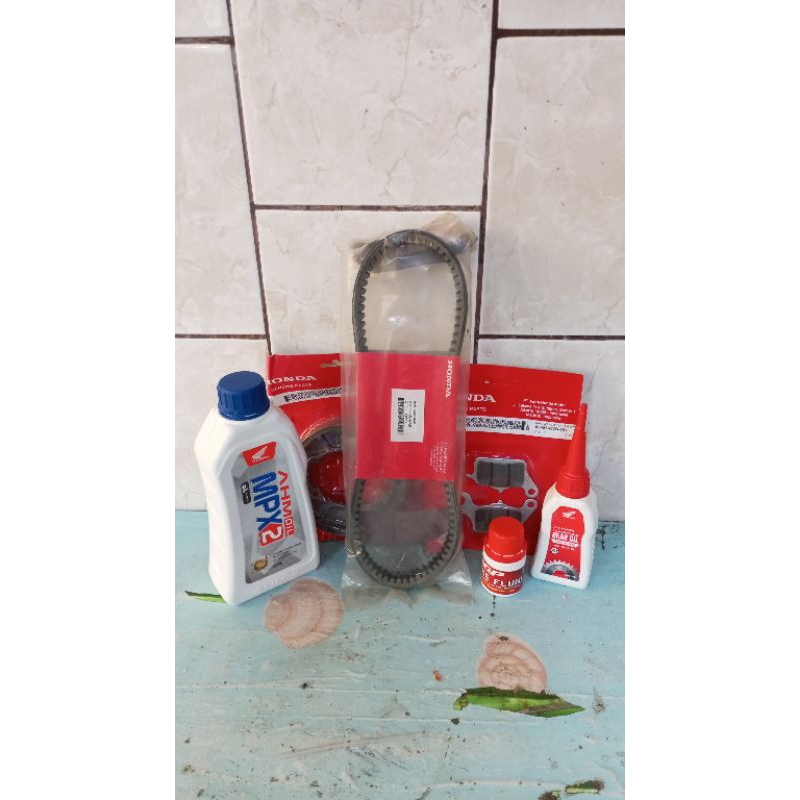OLI MOTOR MATIC PAKET SERVIS OLI MPX2 BEAT VARIO SCOOPY