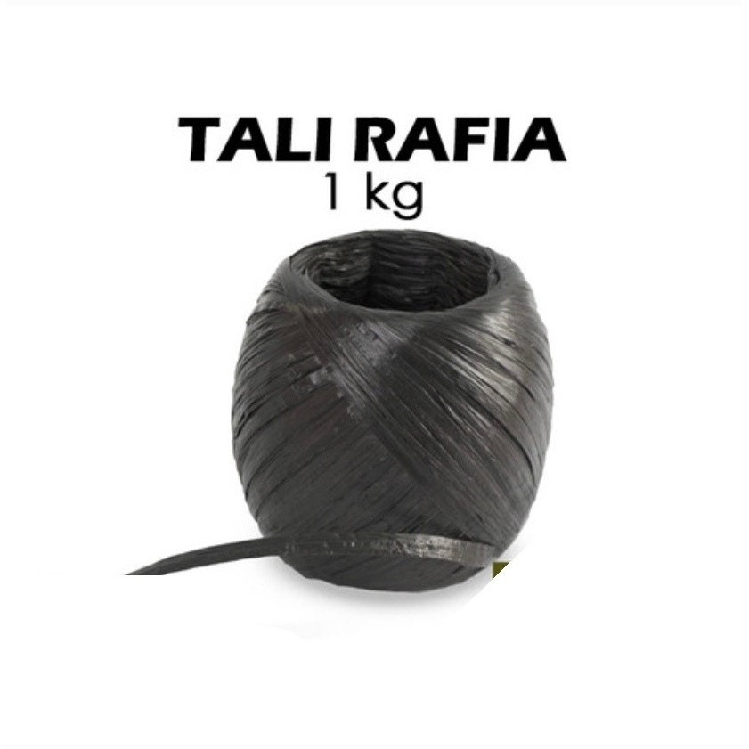 

TALI PLASTIK RAFIA HITAM 1KG