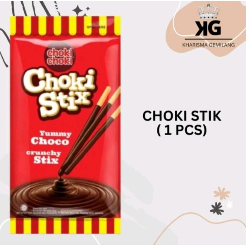 

CHOKI CHOKI STICK YUMMY COHCO 27gr ( 1 PCS COKELAT BISCUIT STICK ANAK DEWASA MURAH