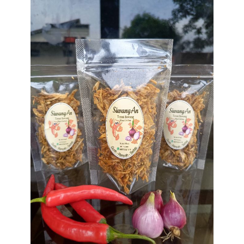 

SiwangAn_ Terasi Bawang/Bawang Terasi Asli Cirebon Indramayu 30gr - 70gr