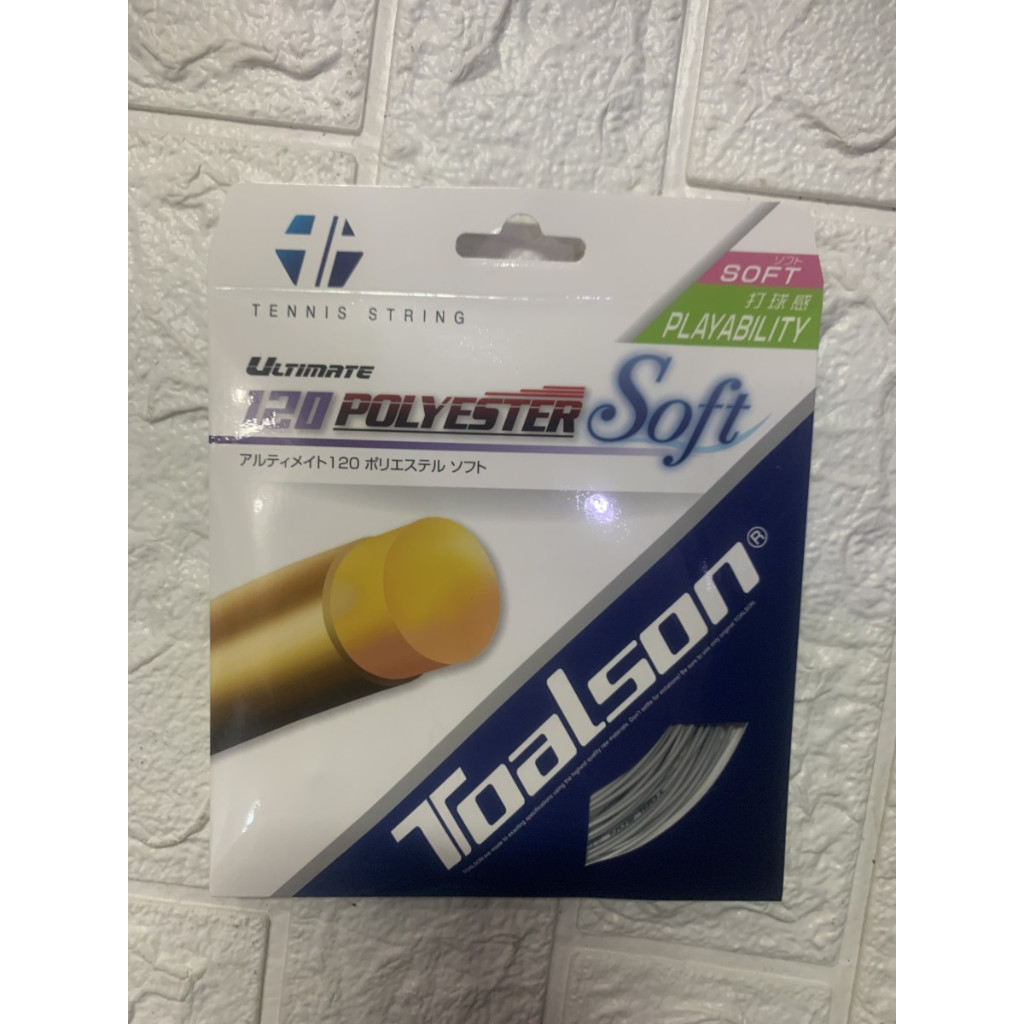 Senar tenis TOALSON ULTIMATE POLYESTER 120 SOFT ORIGINAL