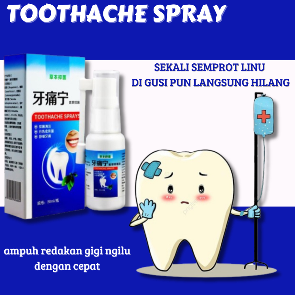 obat sakit gigi ngilu berlubang,gigi sakit sebelah,gusi linu,gusi bolong.gusi uglek mau copot spray 