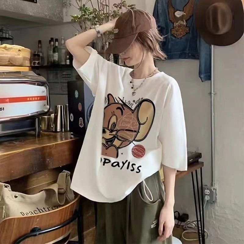MILKY PEKO/GIRL/JERRY OVERSIZED TSHIRT IMPORT