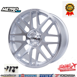 VELG RACING HSR RAI-S1 RING 18 COCOK BUAT MOBIL PCD BAUD 5X114,3