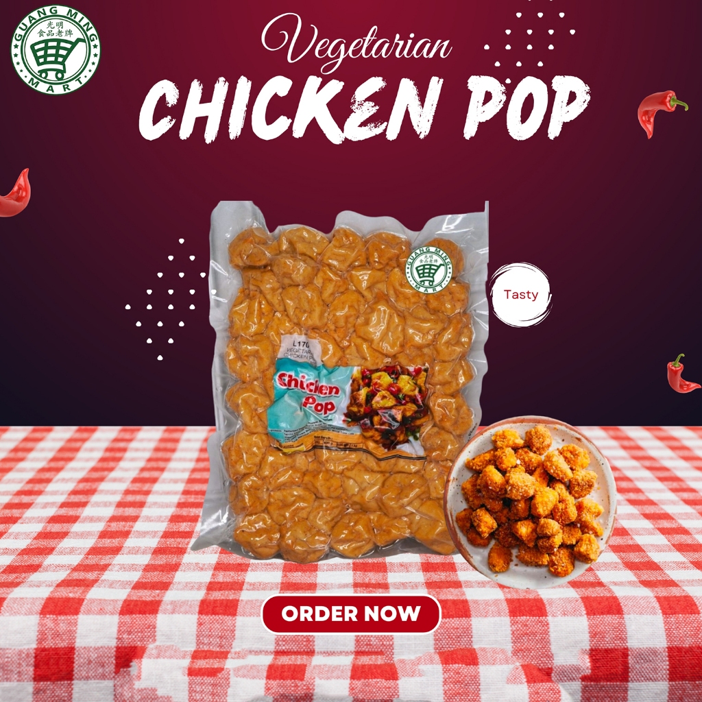 

Chicken Pop Vegetarian Ruhuey 500gr