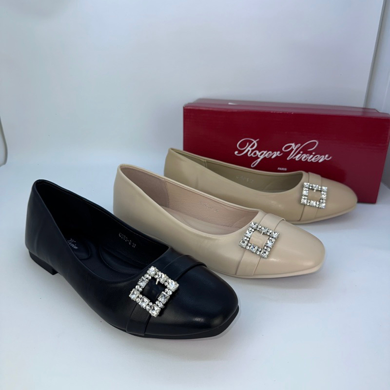 Roger Vivier Flat Shoes Mirror Q383-8