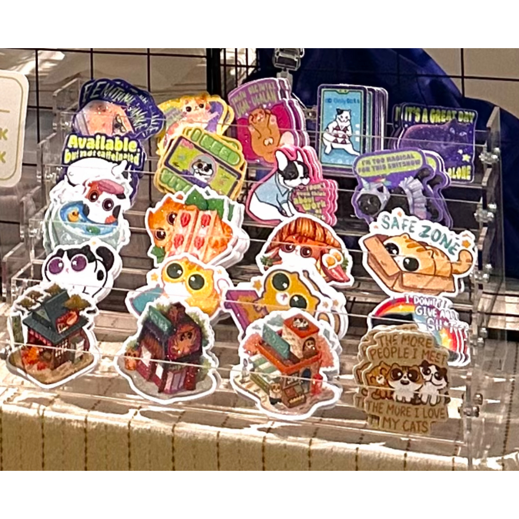 

Popejoyy glitter stickers