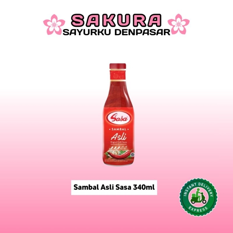 

Sambal Asli Sasa 340ml - SAKURA