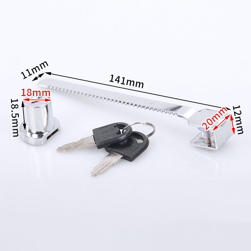 kunci etalase kaca Kunci Kaca Etalase Sliding Geser