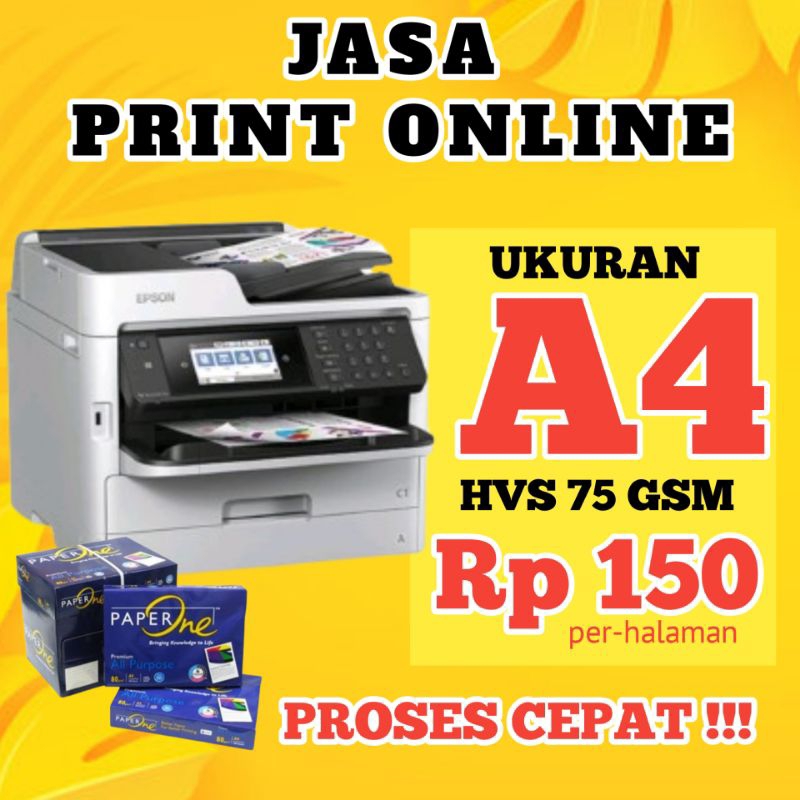 

Jasa Print HVS A4 75 gsm