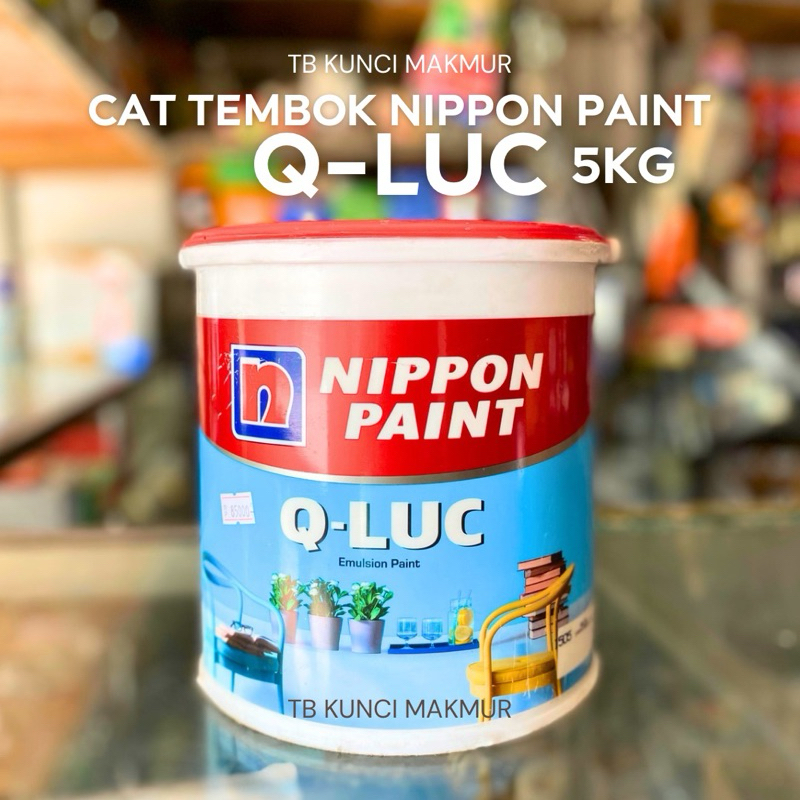 Qluc nippon paint cat tembok 5kg