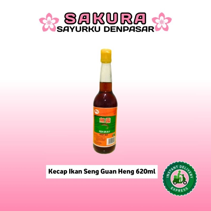 

Kecap Ikan Cap Seng Guan Heng 620ml - SAKURA