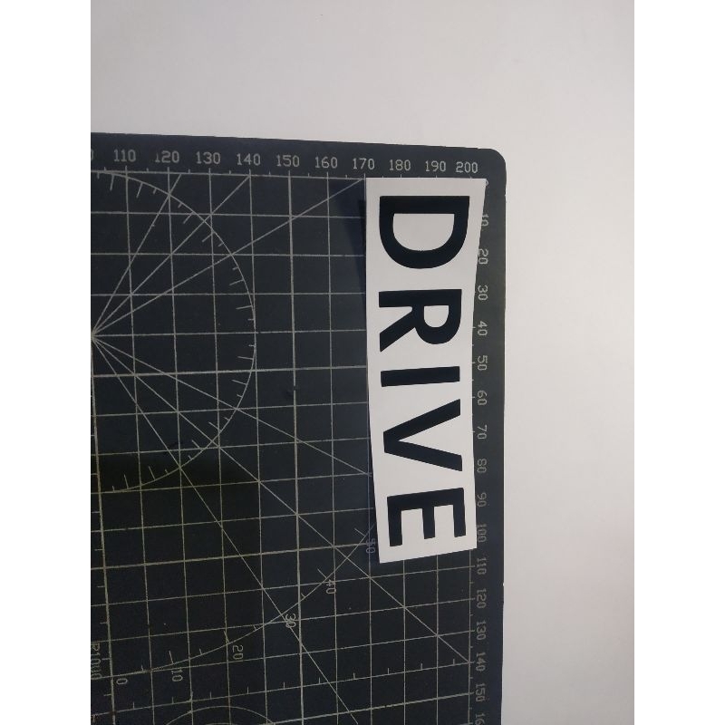 

cutting stiker drive