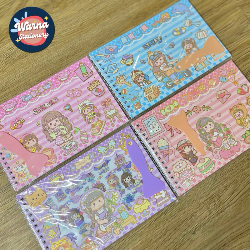 

STICKER BOOK KARAKTER SZ-179