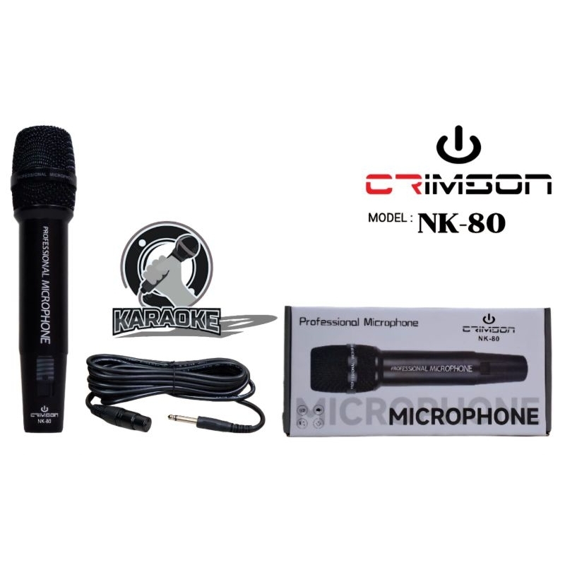 MICROPHONE KABEL CRIMSON NK80 PLUS KABEL CRIMSON NK 80