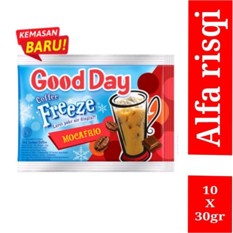 

Good Day Freeze 1 renceng isi 10x30gr