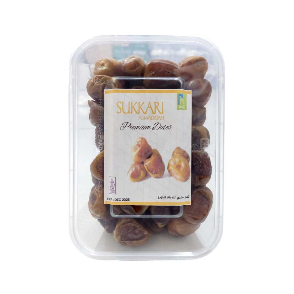 

Kurma Sukari Raja Al Madinah Premium 500gram Kemasan Thinwall