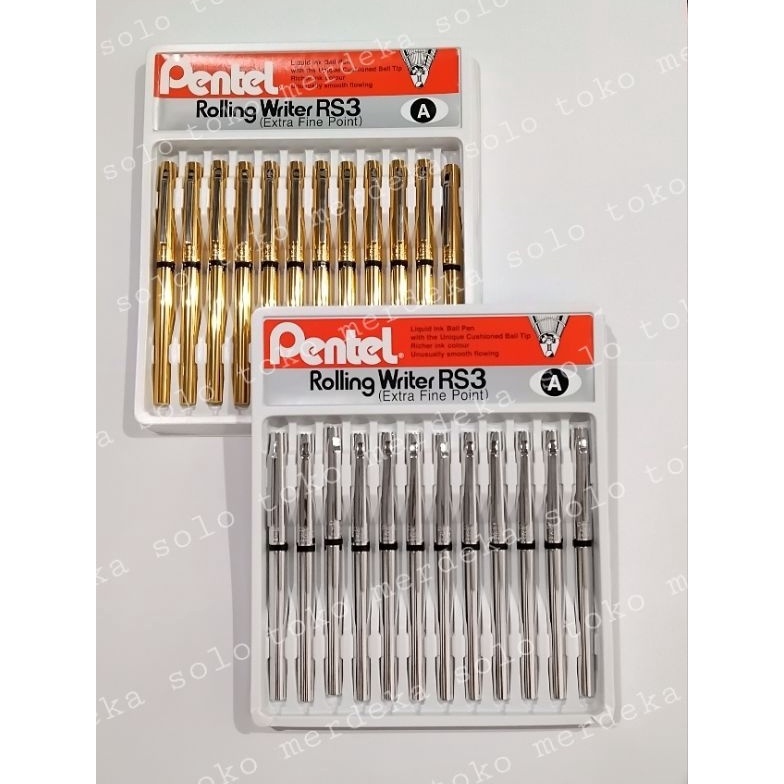 

KODE C73T Bolpoint Pentel RS3 Asli