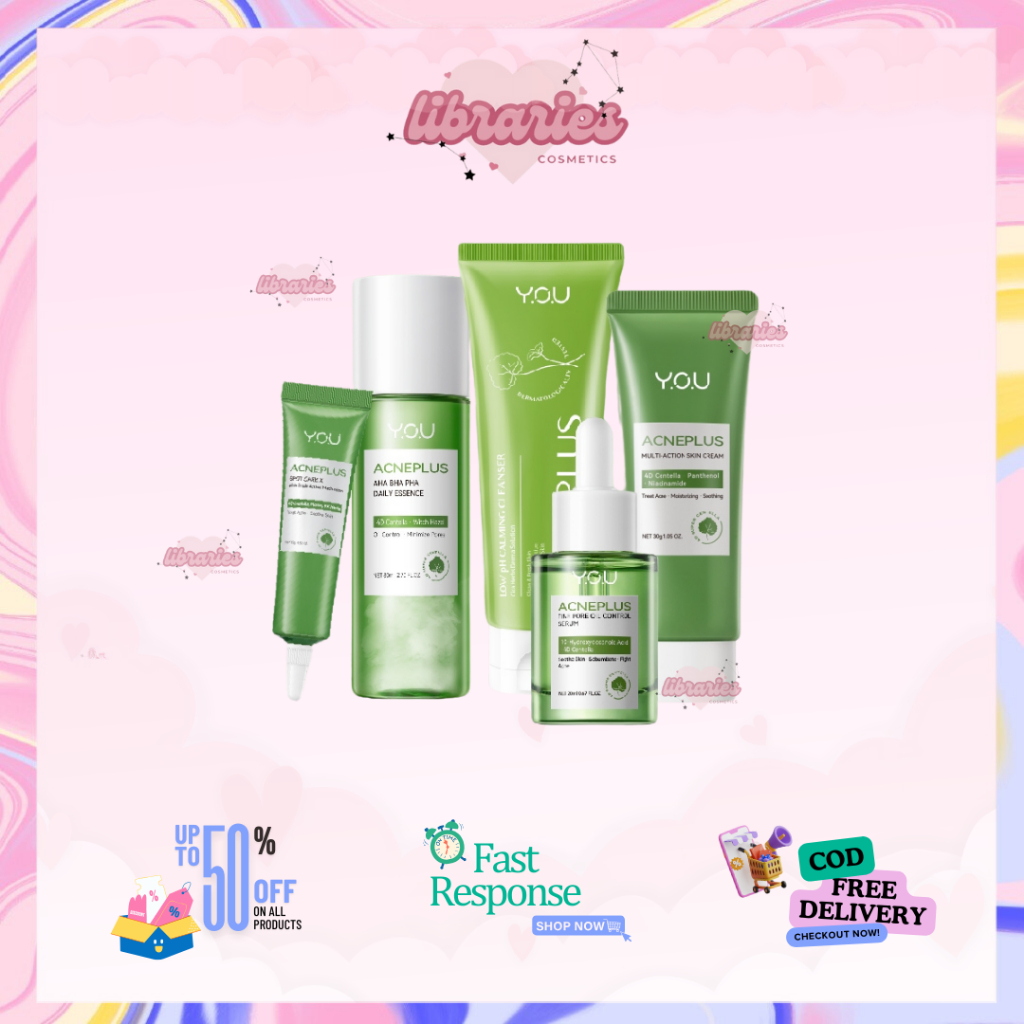 ❣️Libraries❣️YOU AcnePlus Acne Care Solution Package | Skincare Package