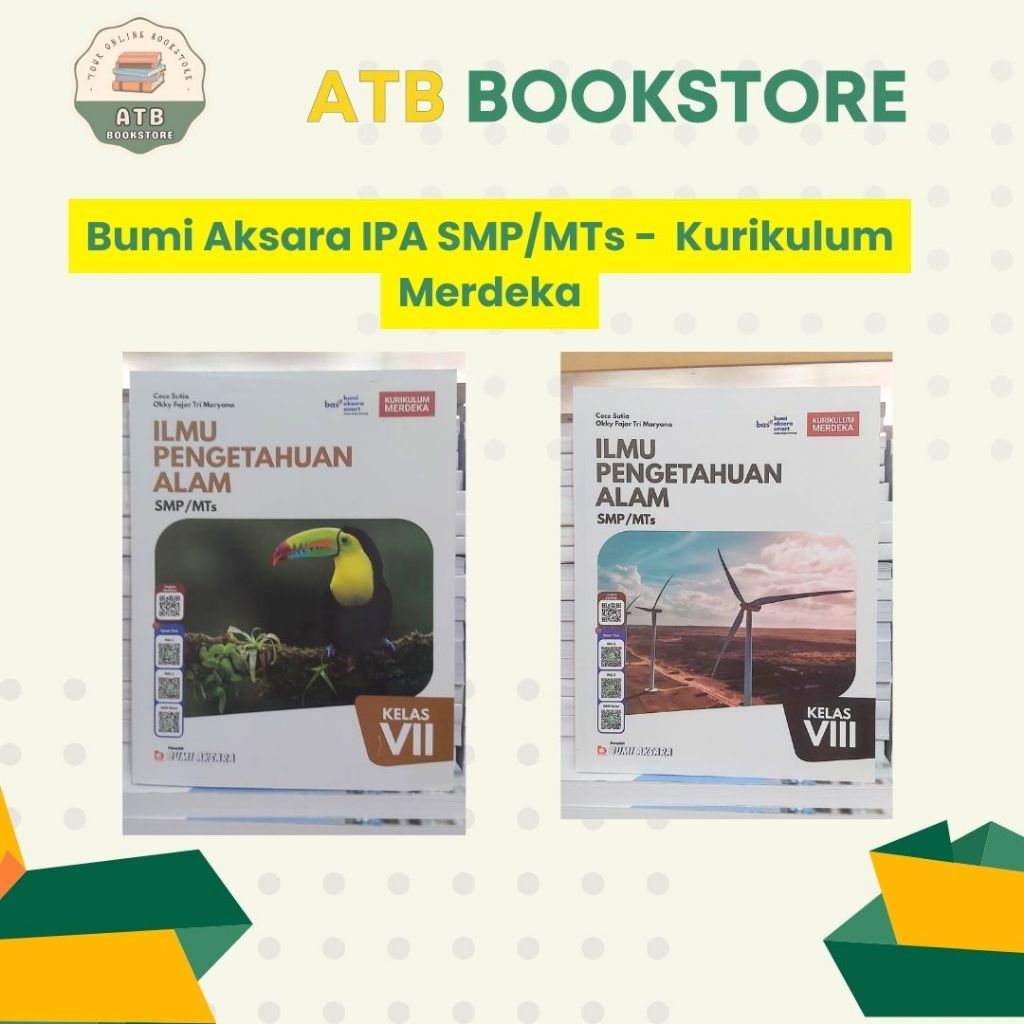 Buku Ilmu Pengetahuan Alam (IPA) Kelas 7, 8, 9 SMP/MTS Kurikulum Merdeka - BUMI AKSARA