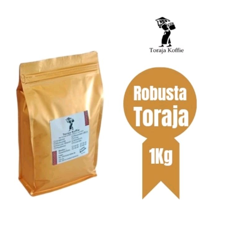 

Toraja Koffie Kopi Robusta Toraja ROBUSTA Kopi Bubuk 1kg Kopi Robusta Toraja