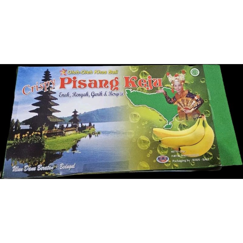 

CRISPY PISANG KEJU RIRIS OLEH OLEH ASLI KHAS BALI + FREE BUBBLE WRAP
