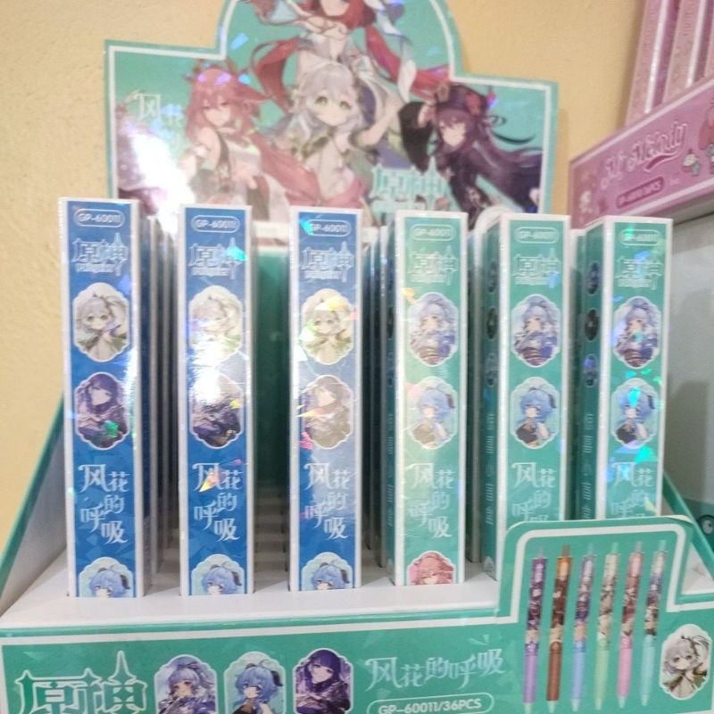 

1 BOX PEN BB GENGSHIN ISI 36