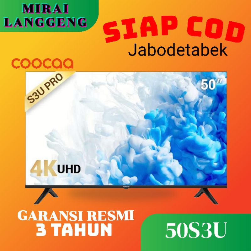 COOCAA 50S3U PRO SMART TV 50 inch