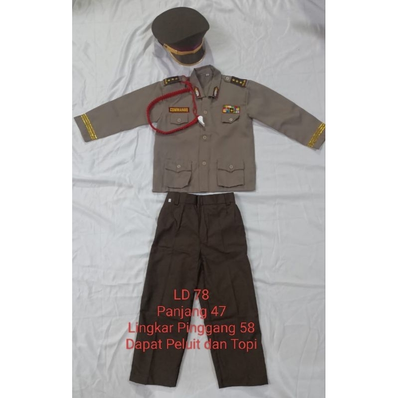 preloved baju polisi anak