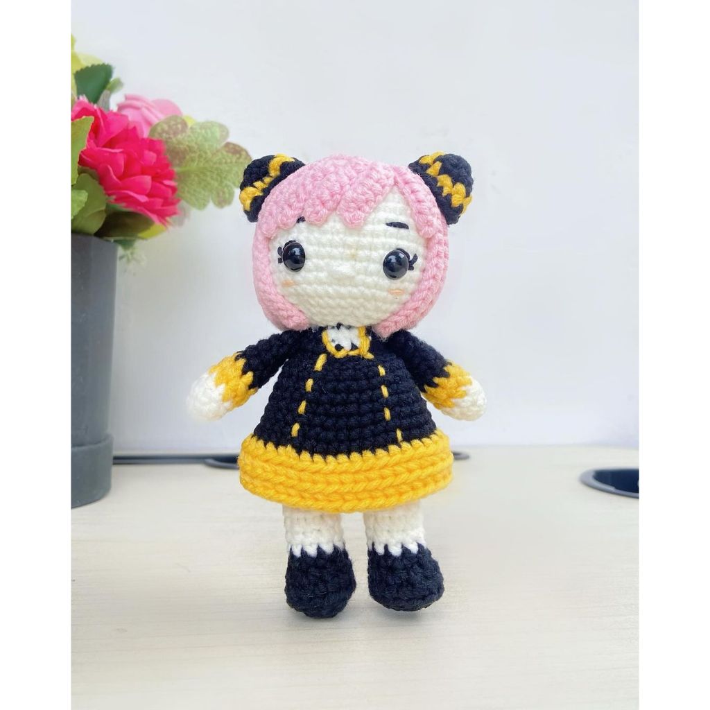 Boneka Anya Forger Spy x Family Amigurumi