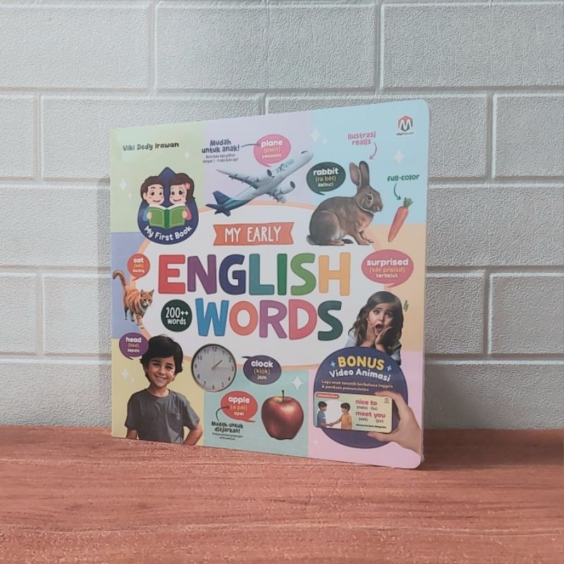 Boardbook My first Book : My First Early English Words