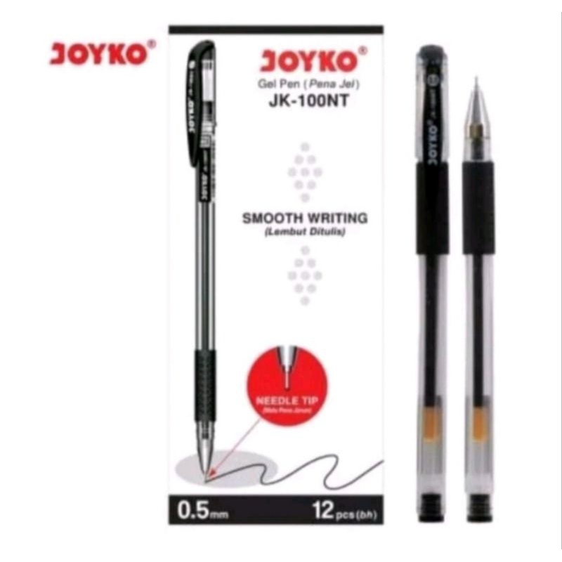 

Pulpen Pena Gel Pen JK-100NT 0.5mm (1Pack)