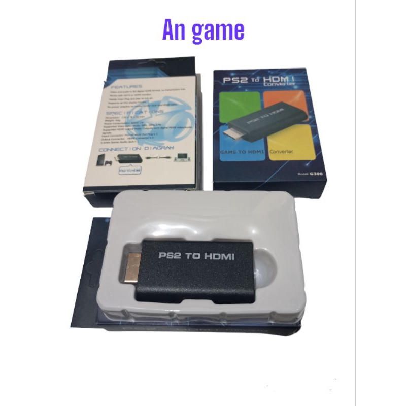CONVERTER PS2 TO HDMI / AV PS2 TO HDMI