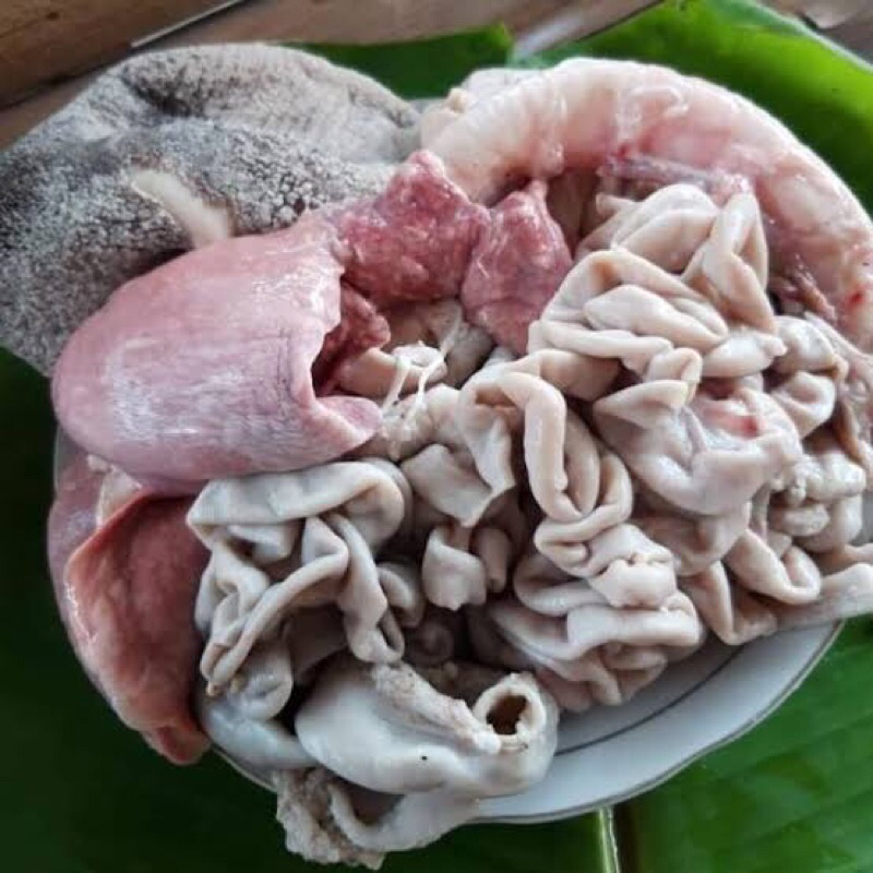 

(KHUSUS PENGIRIMAN INSTAN) Jeroan Kambing Komplit Bersih dan Higenis