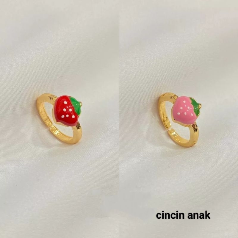 Cincin anak perempuan lapis emas perhiasan xuping gold CA060627