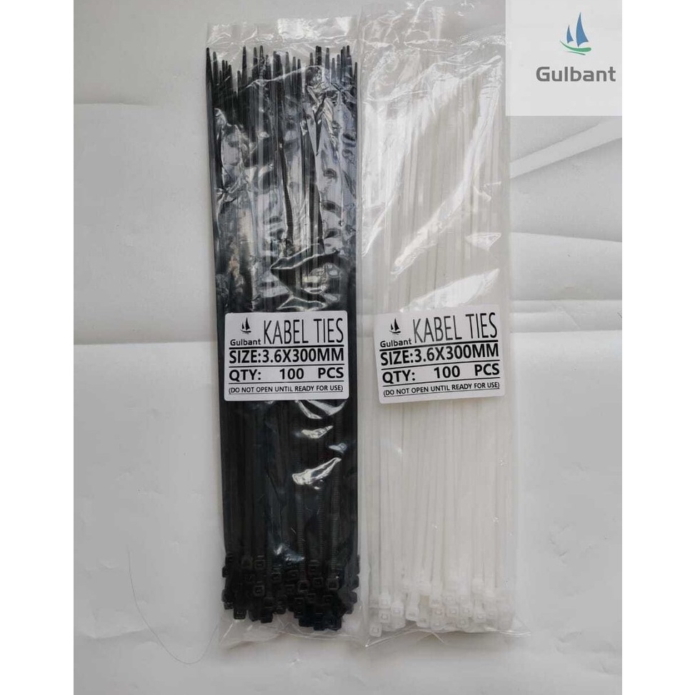 

Lariiss Kabel Ties Cable Tie 36 x 3mm 3cm CV 3 Kualitas baik