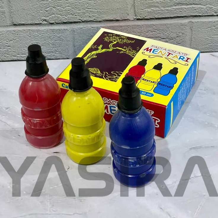 

Hemat Keras SATU PACK 3 WARNA Cat Gambar Kerajinan Anak Cat Finger Painting Pasta Kreatif Mentari