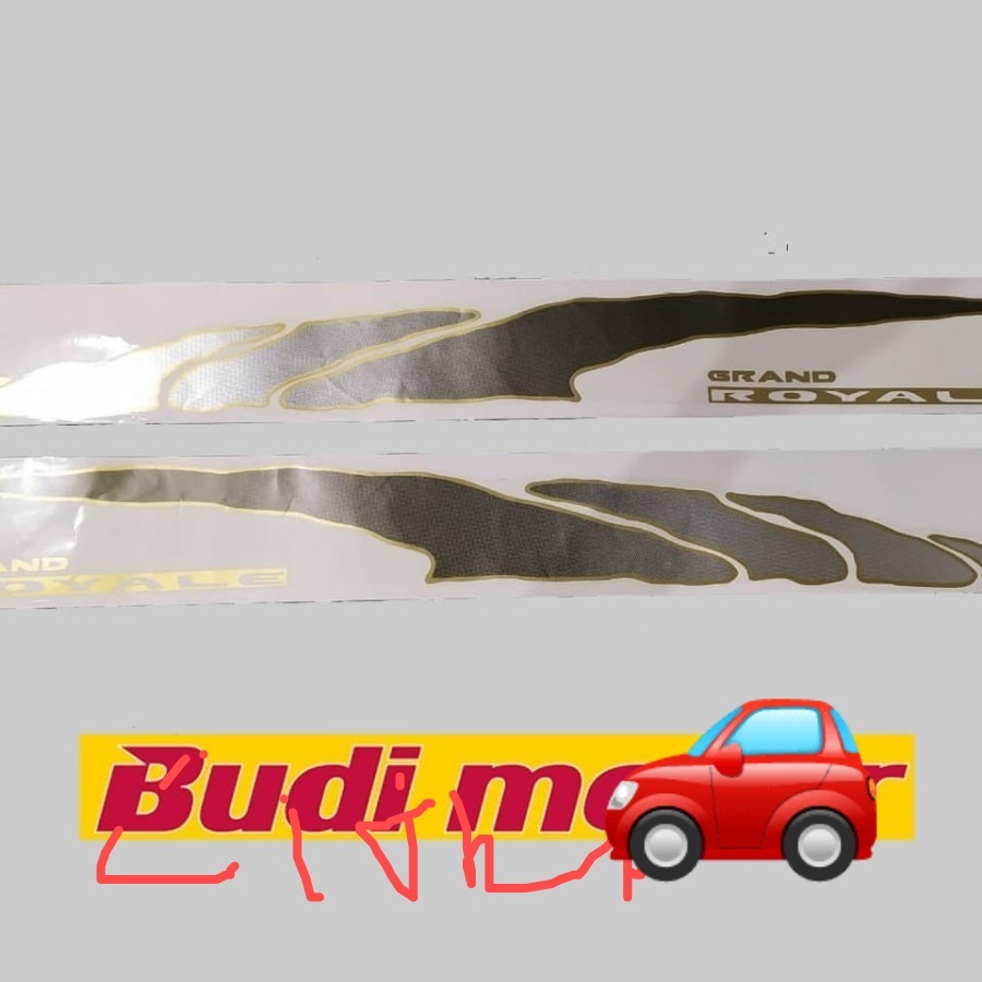 strip sticker panther grand royale