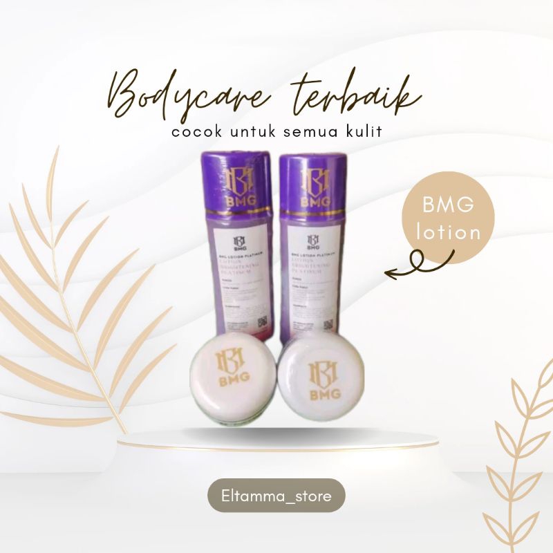 BMG LOTION WHITENING PLATINUM UNGU BPOM ORIGINAL