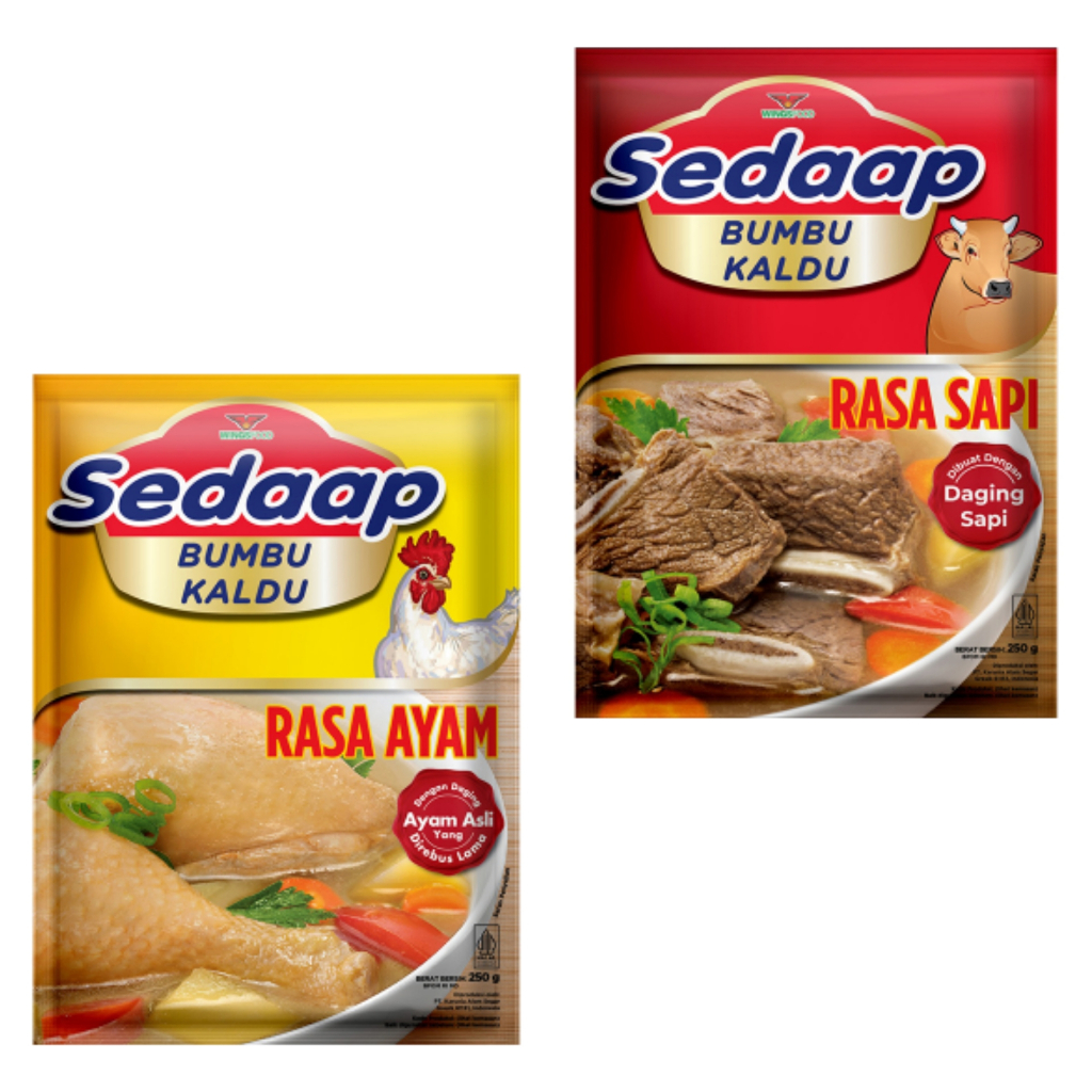 

Sedaap Bumbu Kaldu Rasa Sapi / Ayam Sedap 250 g