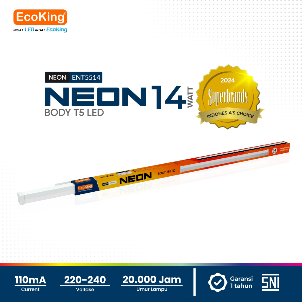 Harga Lampu TL T5 14 W Biru Terbaru Feb 2026 | BigGo Indonesia