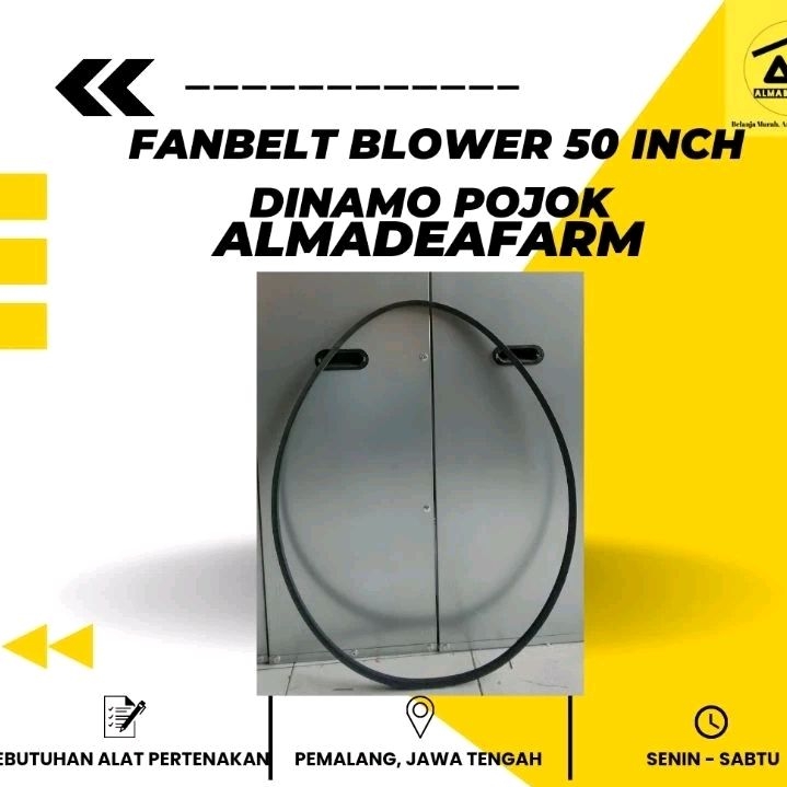 FANBELT BLOWER 50 INCH TIPE A DINAMO POJOK | VANBELT | LINDEN A