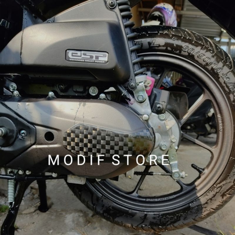 GARNISH CVT CARBON INFUSION BEAT DELUXE & SCOOPY NEW 2020-2024