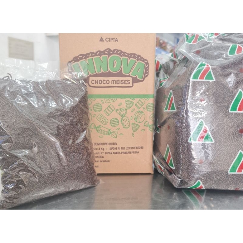 

Meses Coklat Innova Hijau 500gr/Meses Coklat 500gr/Coklat Butir 500gr/Meses Coklat Innova