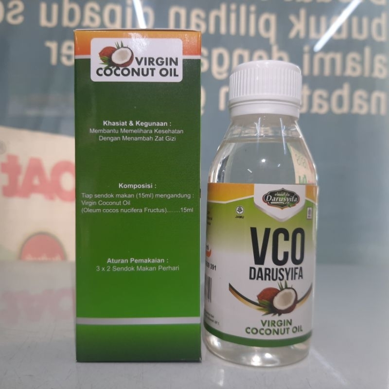 

MINYAK KELAPA VCO DARUSYIFA | Virgin Coconut Oil Darusyifa 125ml