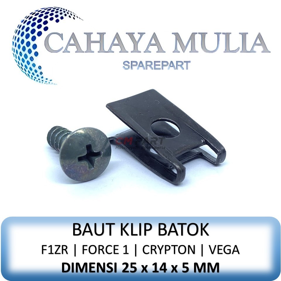 Baut Klip Body Batok Yamaha F1ZR Vega Crypton Force 1 F1